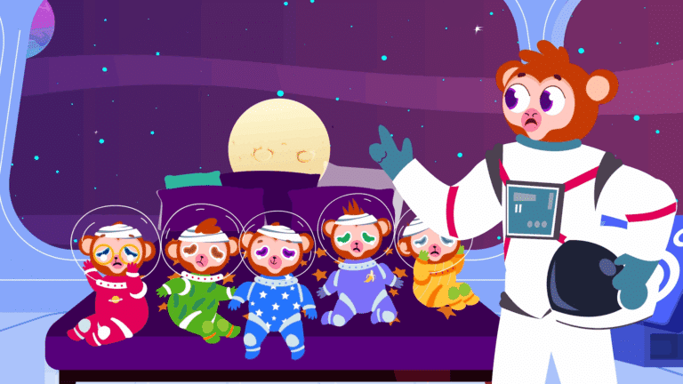 BWS and Amuse Breathe New Life into The Little Sunshine Kids with Animated “5 Little Monkeys” Video