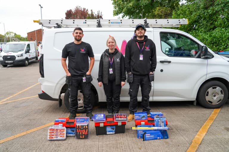 JPS donates more than £1000 of tools to Manchester apprentices