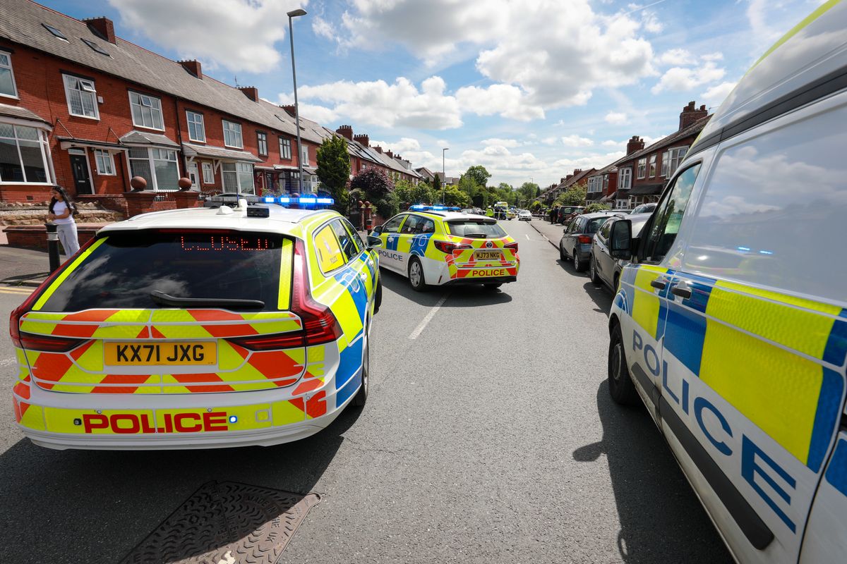 Emergency services attended Frederick Street in Oldham