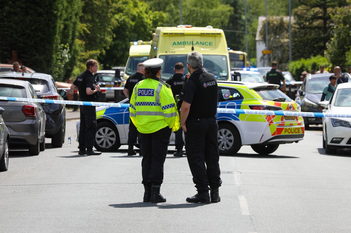 Police were called to reports of a child on the floor
