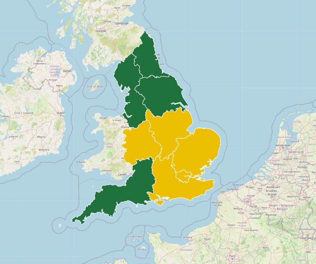 The UKHSA has issued a yellow heat-health alert in five UK areas