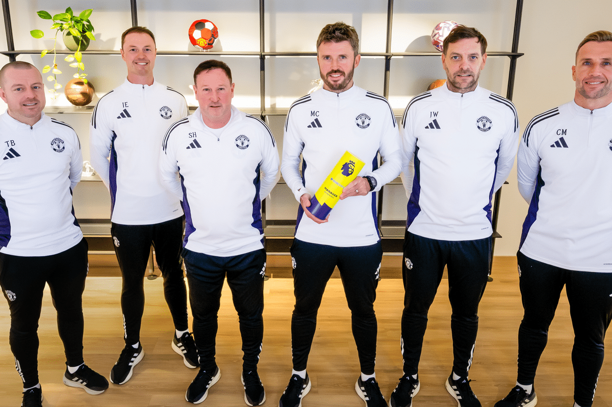 Michael Carrick's coaching staff