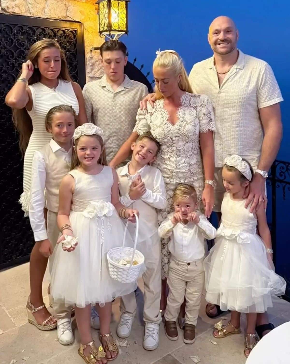 Paris and Tyson Fury share seven children