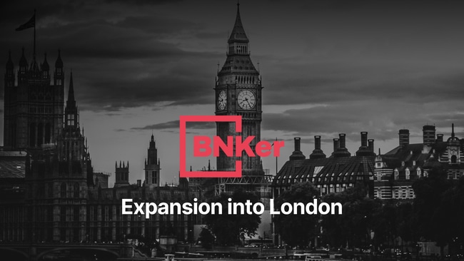 BNKer Announces London Expansion