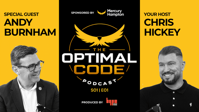 The Optimal Code Podcast Launches with Andy Burnham as First Guest