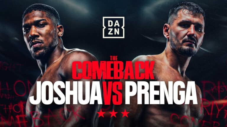 VOXY Media House Chosen by DAZN to Capture Anthony Joshua’s Powerful Return to Boxing