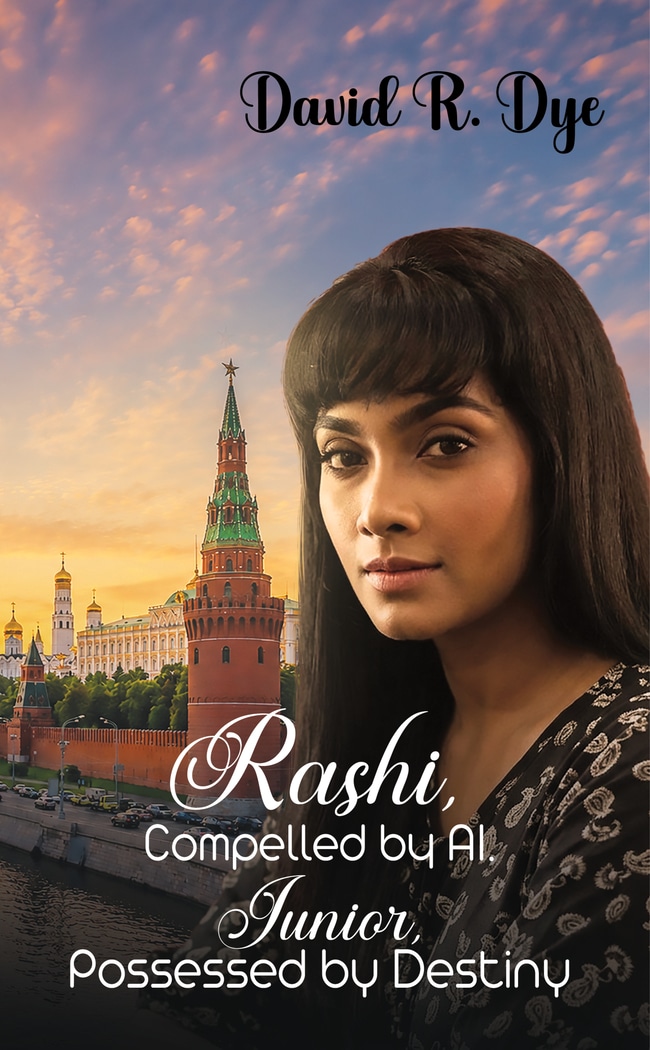 David Dye Announces New Spy Thriller Rashi, Compelled by AI. Junior, Possessed by Destiny