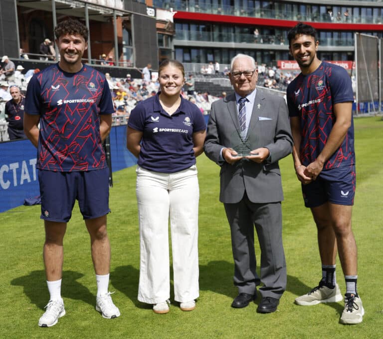 Wythenshawe’s Fred named Official of the Year following 70-year love for cricket